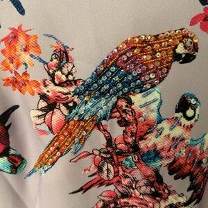 Lilium hidden zipper beaded dress. Very special